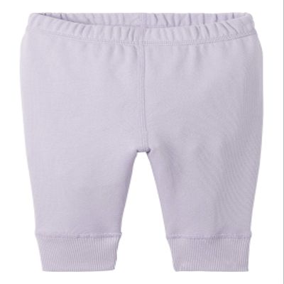Moon and Back by Hanna Andersson Baby Girl's French Terry Jogger Sweatpant Pants, Light Purple, 12-18 months