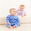 Moon and Back by Hanna Andersson Baby Girl's French Terry Jogger Sweatpant Pants, Light Purple, 12-18 months view 2