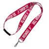 NCAZA University of Alabama Crimson Tide 20 Inch Lanyard with Breakaway Buckle view 1