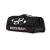 Boombah Brute Rolling Bat Bag - 35" x 15" x 12-1/2" - Black/Maroon - Holds 4 Bats and Room for Gear - Wheeled Bag view 4
