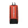 Boombah Brute Rolling Bat Bag - 35" x 15" x 12-1/2" - Black/Orange - Holds 4 Bats and Room for Gear - Wheeled Bag view 2