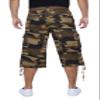 X RAY Men's Belted Long Cargo Shorts for Men, Below Knee Length Mens Cargo Shorts, 3/4 Pants (Big and Tall Shorts for Men) Brown CAMO 42 view 2