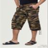 X RAY Men's Belted Long Cargo Shorts for Men, Below Knee Length Mens Cargo Shorts, 3/4 Pants (Big and Tall Shorts for Men) Brown CAMO 42 view 3