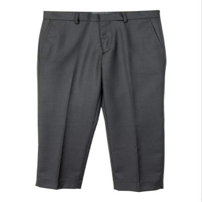 Spring Notion Boys' Flat Front Dress Pants 24M Charcoal-C