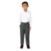 Spring Notion Boys' Flat Front Dress Pants 24M Charcoal-C view 3