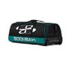 Boombah Brute Rolling Bat Bag - 35" x 15" x 12-1/2" - Black/Teal - Holds 4 Bats and Room for Gear - Wheeled Bag view 4