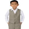 Spring Notion Boys' Suit Vest Waistcoat 8 Tan-C view 2