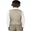 Spring Notion Boys' Suit Vest Waistcoat 8 Tan-C view 3