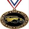 Antique Car 1st Place Perimeter Medal Gold, 2.75" Auto Show Prizes, Kids Car Show Trophy Medal Awards 50 Pack Prime view 1