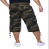 X RAY Men's Belted Long Cargo Shorts for Men, Below Knee Length Mens Cargo Shorts, 3/4 Pants (Big and Tall Shorts for Men) Olive CAMO 42 view 2