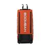 Boombah Brute Rolling Bat Bag - 35" x 15" x 12-1/2" - Navy/Orange - Holds 4 Bats and Room for Gear - Wheeled Bag view 2