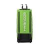 Boombah Brute Rolling Bat Bag - 35" x 15" x 12-1/2" - Black/LimeGreen - Holds 4 Bats and Room for Gear - Wheeled Bag view 2