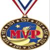 MVP Recognition 1st Place Perimeter Medal Gold, 2.75" Most Valuable Player Prizes, Kids MVP Trophy Medal Awards 10 Pack Prime view 1