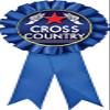 Cross Country Blue Rosette Ribbon, Running Trophy Ribbon Award Prize, 100 Pack Prime view 1