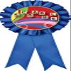 Scrabble Blue Rosette Ribbon, Scrabble Board Games Trophy Ribbon Award Prize, 50 Pack Prime view 1