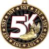 5K Race 1st Place Perimeter Medal Gold, 2.75" 5K Prizes, Kids Racing Trophy Medal Awards 50 Pack Prime view 2