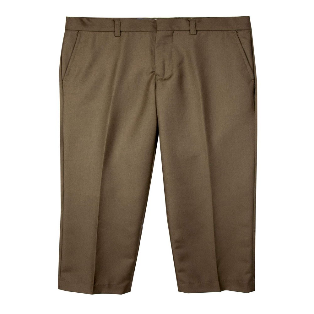 Spring Notion Boys' Flat Front Dress Pants 2T Toast