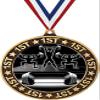 Bodybuilding 1st Place Perimeter Medal Gold, 2.75" Weightlifting Prizes, Bodybuilder Trophy Medal Awards 100 Pack Prime view 1