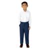 Spring Notion Boys' Flat Front Dress Pants 24M Blue view 3