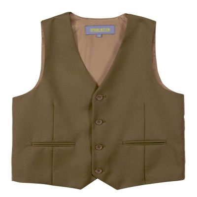 Spring Notion Boys' Suit Vest Waistcoat 6 Toast