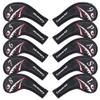 Craftsman Golf 10pcs/Set Shark Golf Club Iron Head Covers Headcover with No. on Both Sides Suitable for Right and Left Handed Golfer Zipper Closure (Iron Headcover) view 1