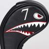 Craftsman Golf 10pcs/Set Shark Golf Club Iron Head Covers Headcover with No. on Both Sides Suitable for Right and Left Handed Golfer Zipper Closure (Iron Headcover) view 3