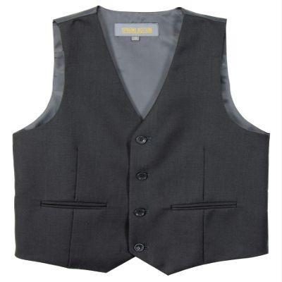Spring Notion Boys' Suit Vest Waistcoat 12 Graphite