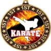 Karate 1st Place Perimeter Medal Gold, 2.75" Karate Martial Arts Prizes, Kids Karate Trophy Medal Awards 10 Pack Prime view 2