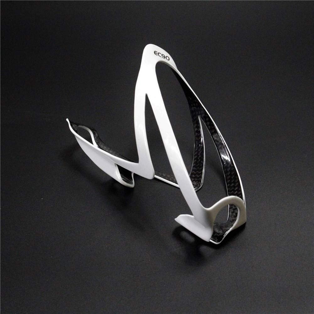 WSF-Bottle Cages, 1pc Ultra-Light Bicycle Bicycle Bottle Holder Full Carbon Bike Cage Accessories Road Bike Mountain Bike Cage 750ml (Color : White)