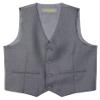 Spring Notion Boys' Suit Vest Waistcoat 16 Grey-C view 1