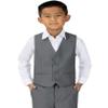 Spring Notion Boys' Suit Vest Waistcoat 16 Grey-C view 2