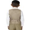 Spring Notion Boys' Suit Vest Waistcoat 10 Khaki-C view 3