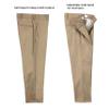 Spring Notion Boys' Flat Front Dress Pants 10 Khaki-C view 4