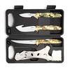 GVDV Hunting Knife Set - Deer Field Dressing Kit, Game Processor Set With Gut Hook Skinner, Spreader, Gloves - 6 Piece Butcher Gear for Men view 1