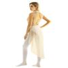 iiniim Women Girls Lyrical Dance Costume Dress Round Neck Backless Leotard Bodysuit Nude Large view 2