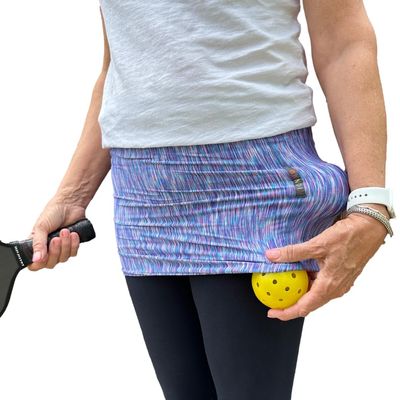 BANDI Ball Band - Pickleball & Tennis Ball Holder, Secure Sports Accessory for Easy Carry, Comfortable Elastic Band, Adjustable Fit for Active Players, Convenient for On-The-Go Use (Twilight, Small)