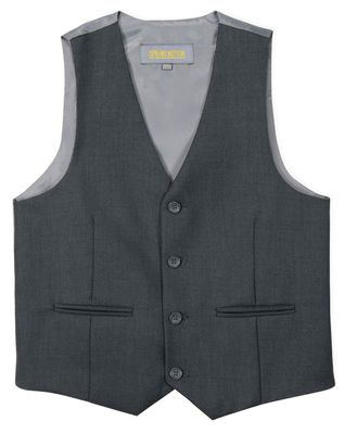 Spring Notion Boys' Suit Vest Waistcoat 6 Charcoal-C