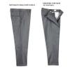 Spring Notion Boys' Flat Front Dress Pants 6 Grey-C view 4