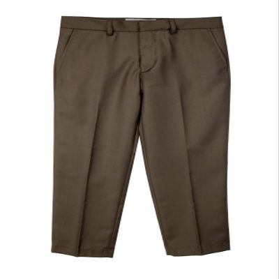 Spring Notion Boys' Flat Front Dress Pants 2T Brown