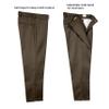 Spring Notion Boys' Flat Front Dress Pants 2T Brown view 4