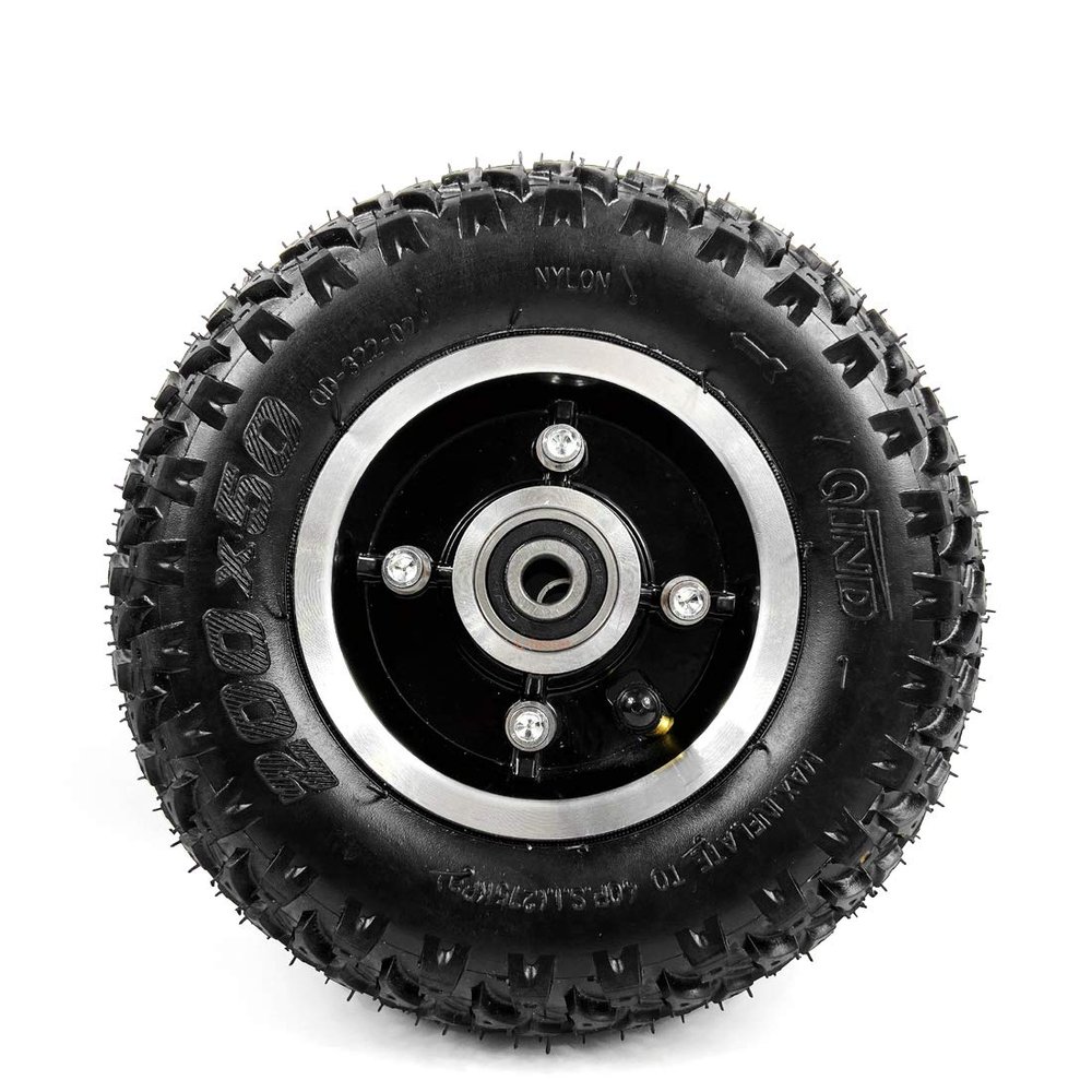 200x50 Pneumatic Wheel With Off-road Tire For Mountain Scooter and Mountain Skateboard