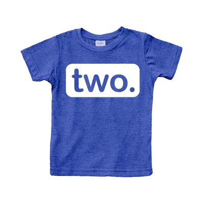 2nd Birthday Shirt boy 2 Year Old Toddler Kids Outfit Second Two t-Shirt Party (Charcoal Blue, 3 Years)