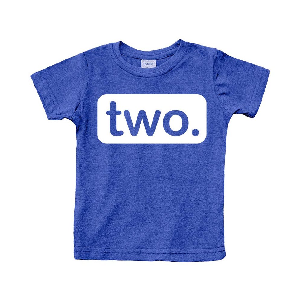 2nd Birthday Shirt boy 2 Year Old Toddler Kids Outfit Second Two t-Shirt Party (Charcoal Blue, 3 Years)