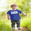 2nd Birthday Shirt boy 2 Year Old Toddler Kids Outfit Second Two t-Shirt Party (Charcoal Blue, 3 Years) view 4