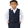 Spring Notion Boys' Suit Vest Waistcoat 18 Navy-C view 2