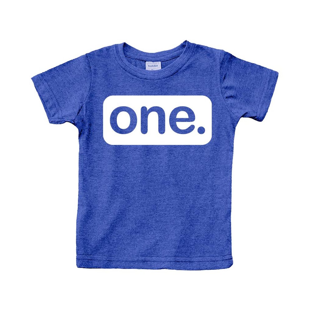 First Birthday Outfit boy 1st Birthday boy Gifts one Year Old Baby Boys Shirt (Charcoal Blue, 12 Months)