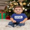 First Birthday Outfit boy 1st Birthday boy Gifts one Year Old Baby Boys Shirt (Charcoal Blue, 12 Months) view 2