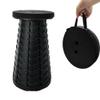 Coideal Retractable Folding Stool Upgraded - Portable Lightweight Collapsible Stool Telescoping Chair Seat Adjustable Height with Load 400 lbs for Adult Camping Travel Fishing Outdoor view 1