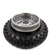 8 Inch Wheel Use 200x50 Inflated Off Road Tire with 5M Pulley 72 Teeth for Belt Drive Mountain Skateboard (Silver) view 2