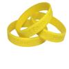 25 Yellow Silicone Awareness Bracelets - Medical Grade Silicone - Latex and Toxin Free - 25 Bracelets - Support suicide prevention, bladder cancer, spina bifida, endometriosis, Troop Military Support view 1